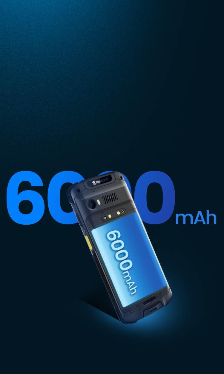 6000mAh超大容量锂电池
支持快充  护航持续作业